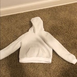 the cutest white sherpa pullover! offers accepted!